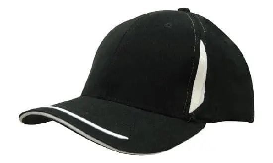 Headwear Cap With Crown Inserts & Sandwich X12 - 4098 - City Workwear